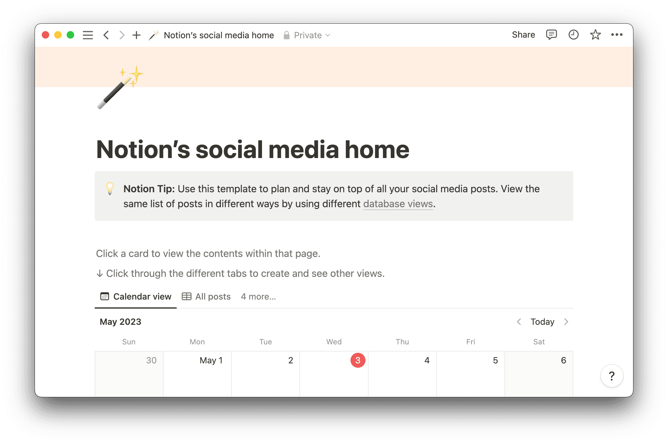 Social media home planner